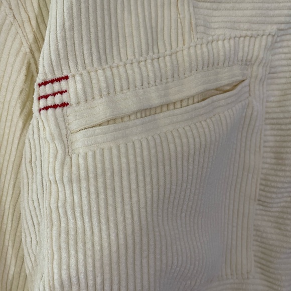 Urban Outfitters BDG Charly Corduroy Button-Down Shirt/Jacket, size L, Cream - Picture 3 of 14